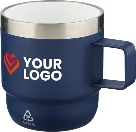 Taza termo acero reciclado cerámica