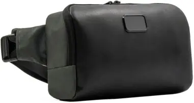 Bandolera balística reciclada 800D cuero vegano llavero