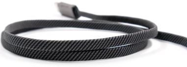 Cable nailon reciclado 4 en 1 120 cm 65W tipo C Lightning