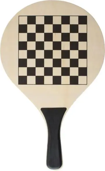 Juego de playa Colby con palas de madera