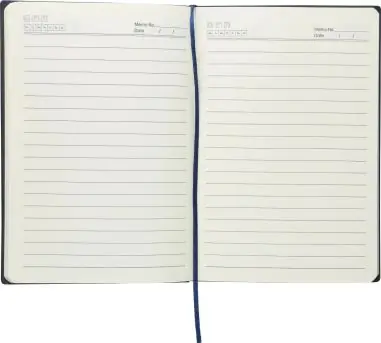 Cuaderno A5 PU reciclado 100 páginas