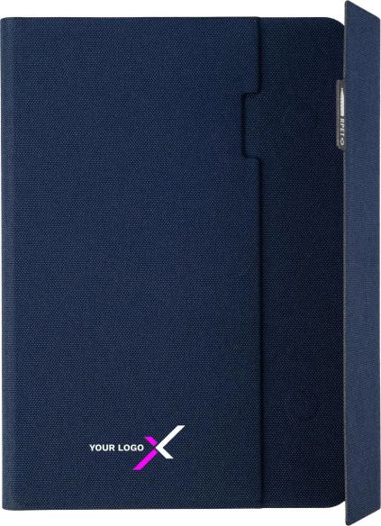 Portafolio congresos rPET A5 cuaderno 64p teléfono FSC