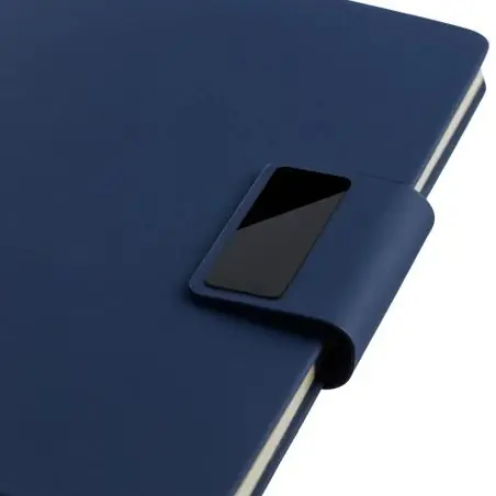 Set oficina Roan libreta PU y bolígrafo aluminio