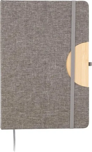 Cuaderno A5 RPET 300D soporte móvil