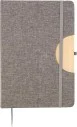 Cuaderno A5 RPET 300D soporte móvil - Imagen 1