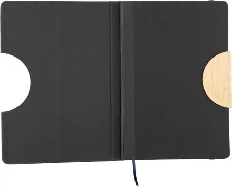 Cuaderno A5 RPET 300D soporte móvil