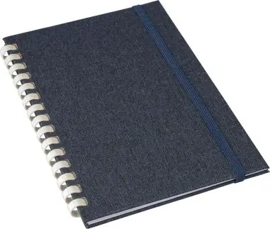 Cuaderno Ilias rPET A5 80h 70gsm espiral cartón FSC