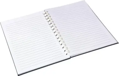Cuaderno Ilias rPET A5 80h 70gsm espiral cartón FSC