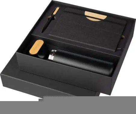 Set oficina termo 640 ml libreta y bolígrafo