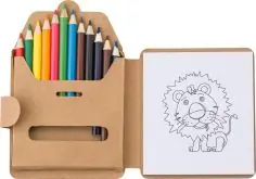 Set Marlon para colorear con 12 lápices