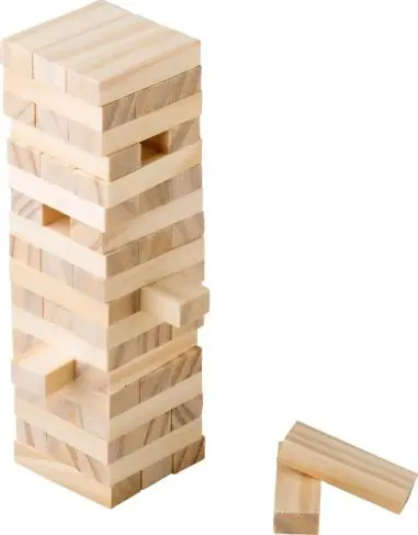 Juego torre Gisa de madera de pino FSC