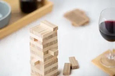 Juego torre Gisa de madera de pino FSC