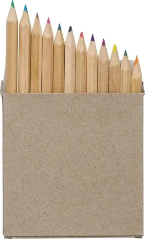 Set Devin de 12 lápices FSC en caja cartón