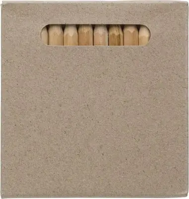 Set Devin de 12 lápices FSC en caja cartón