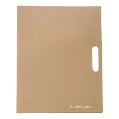Carpeta cartón FSC set escritura memos bloc bolígrafo