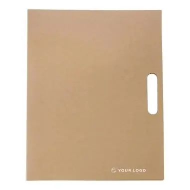 Carpeta cartón FSC set escritura memos bloc bolígrafo