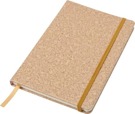 Cuaderno A5 PU aspecto corcho 96 páginas papel FSC Mix