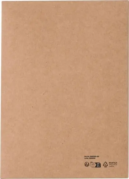 Set cuaderno corcho lino y bolígrafo