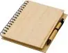 Libreta A5 bambú con bolígrafo - Imagen 1