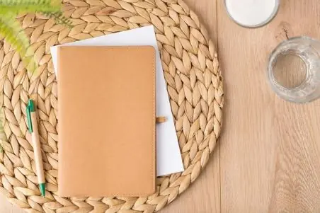 Cuaderno A5 kraft lavado 96 páginas
