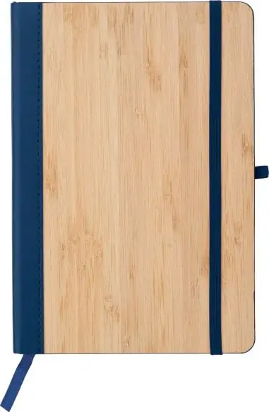 Cuaderno A5 tapa bambú 96 páginas