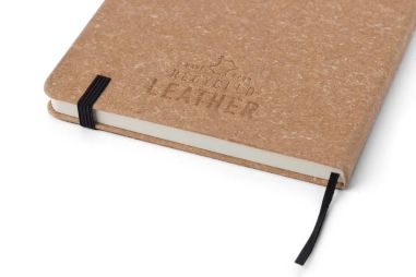 Cuaderno A5 piel reciclada 200 páginas papel FSC Mix
