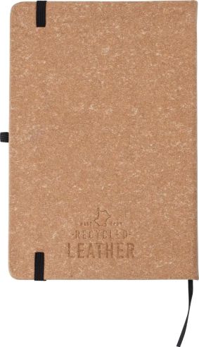 Cuaderno A5 piel reciclada 200 páginas papel FSC Mix