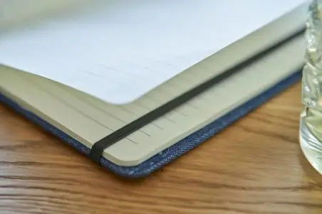 Cuaderno A5 tela vaquera 80 páginas