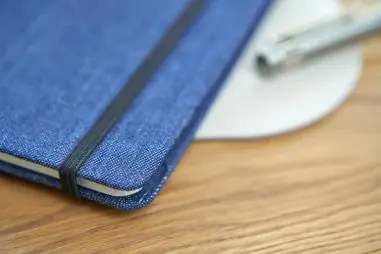 Cuaderno A5 tela vaquera 80 páginas