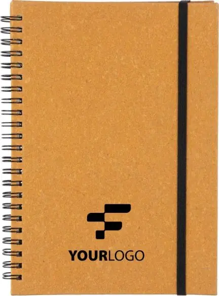 Cuaderno A5 piel reciclada 80 páginas