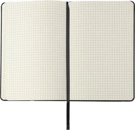 Cuaderno A5 PU reciclado cuadrícula 96 páginas