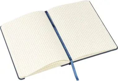 Cuaderno A5 PU reciclado cuadrícula 96 páginas