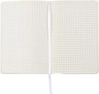 Cuaderno A5 PU reciclado cuadrícula 96 páginas