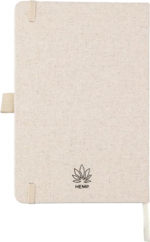 Cuaderno A5 de cáñamo 80 páginas FSC Mix
