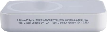 Power bank ABS reciclado MagSafe 10000 mAh