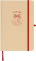Cuaderno Kraft A5 80p 70gsm aluminio efecto espejo FSC - Imagen 1