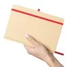Cuaderno Kraft A5 80p 70gsm aluminio efecto espejo FSC - Imagen 3