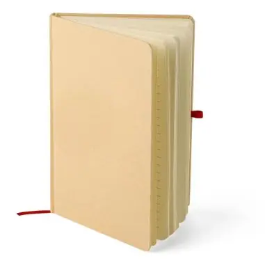 Cuaderno Kraft A5 80p 70gsm aluminio efecto espejo FSC