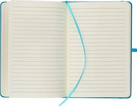 Cuaderno PU reciclado A5 80p 70gsm FSC grabado relieve