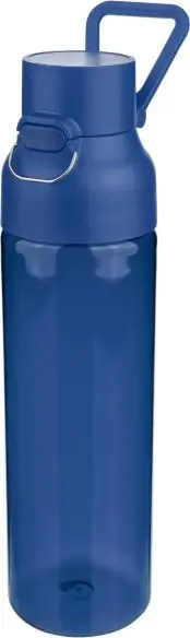 Botella Tritan Bliss 750 ml cierre botón asa transporte PP