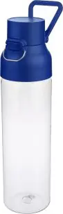 Botella Tritan Dune 750 ml cuerpo transparente cierre botón