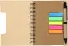 Libreta símil bambú con memos y bolígrafo - Imagen 4