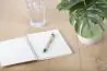 Bolígrafo cartón con clip de madera - Imagen 3