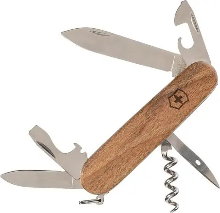 Navaja Victorinox Spartan Wood nogal 10 funciones caja