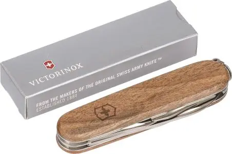 Navaja Victorinox Spartan Wood nogal 10 funciones caja