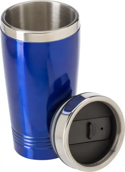 Vaso termo acero 450 ml base antideslizante
