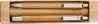 Set escritura bambú con bolígrafo y portaminas - Imagen 3