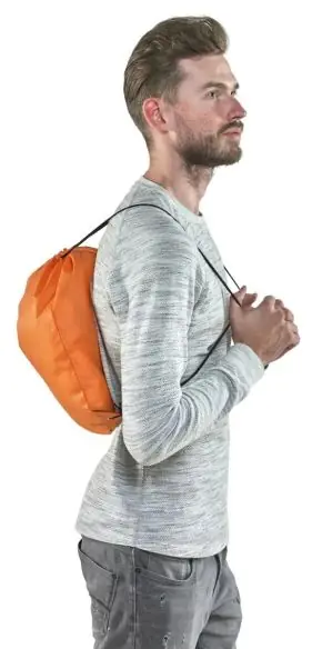 Mochila de cuerdas non woven con esquinas PVC