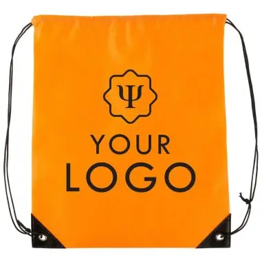 Mochila de cuerdas non woven con esquinas PVC