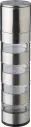 Molinillo especias acero inox 4 compartimentos cerámica - Imagen 1